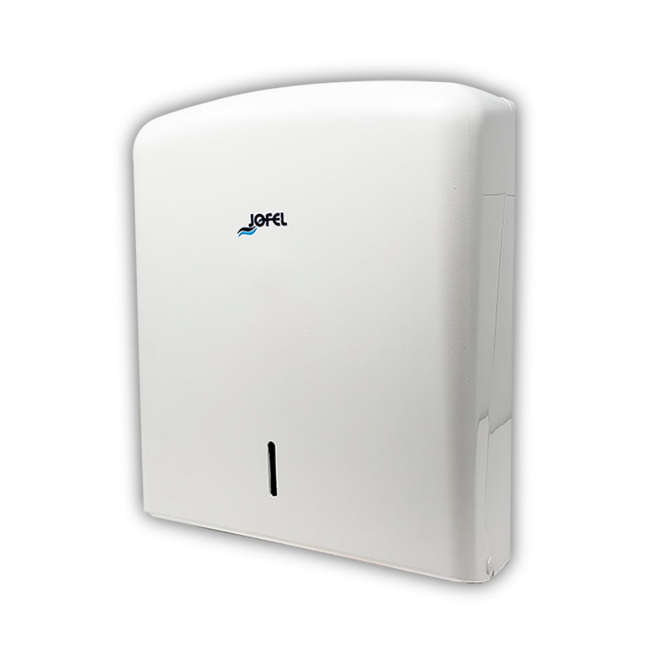 JOFEL AZUR DESP TOALLA BLANCO INTER Z-600 INCLUYE LLAVE Y KIT DE INSTALACION