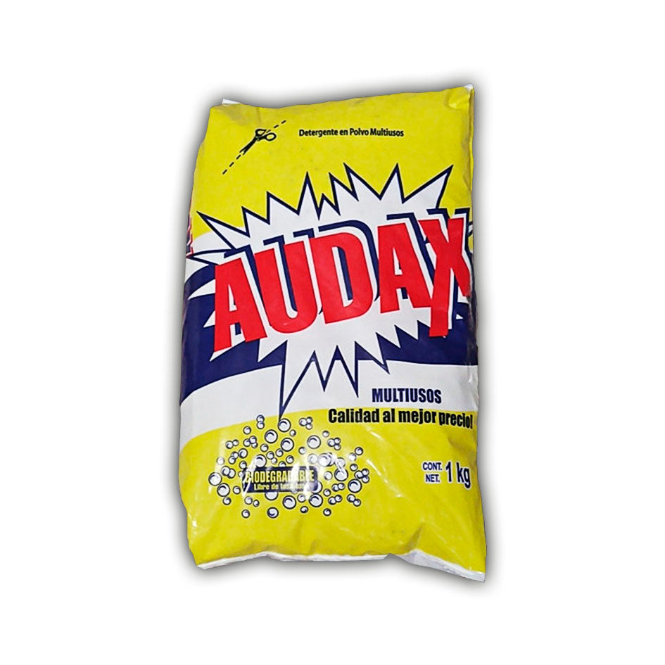 AUDAX 1 KG DETERGENTE MULTIUSOS EN POLVO BIODEGRADABLE.