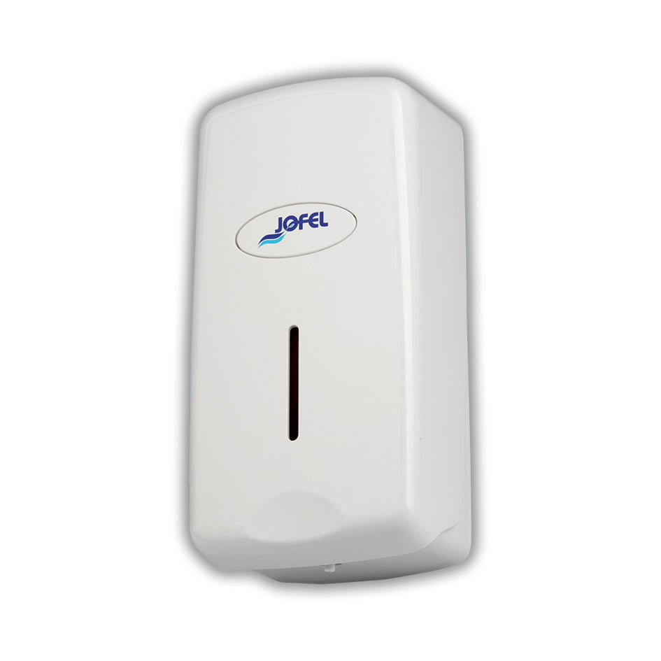 JOFEL SMART DESP JABON/GEL BLANCO RELLENABLE C/ LLAVE DE SEGURIDAD 1 LITRO