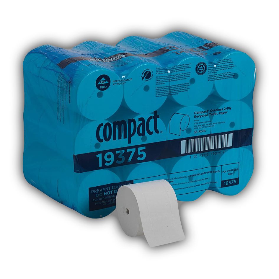 PAPEL HIG.COMPACT 36 ROLLOS POR CAJA. para 56783,56784. 19375M – Siltecsa