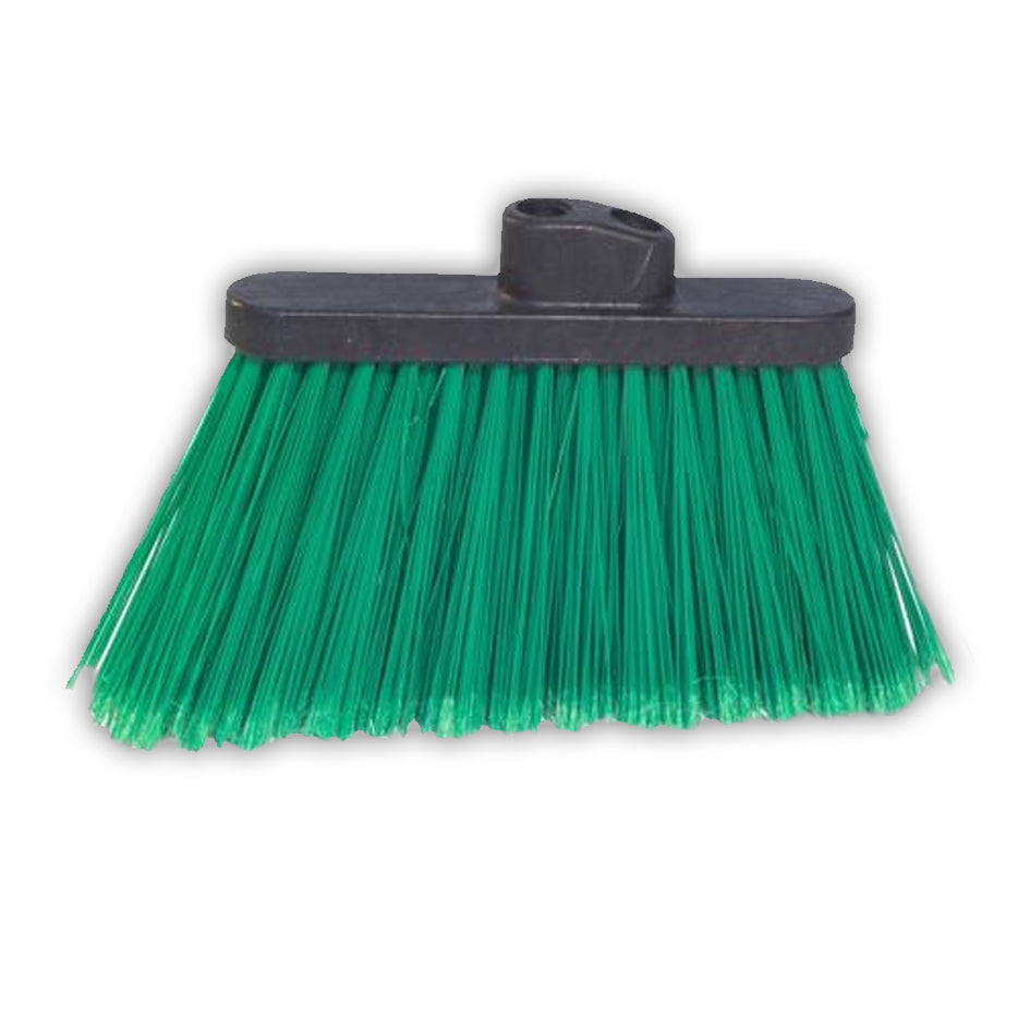 Escoba Elegant Ideal - Pack De 6 Unidades En Plástico Resistente, Color Surtido (verde O Azul Claro)
