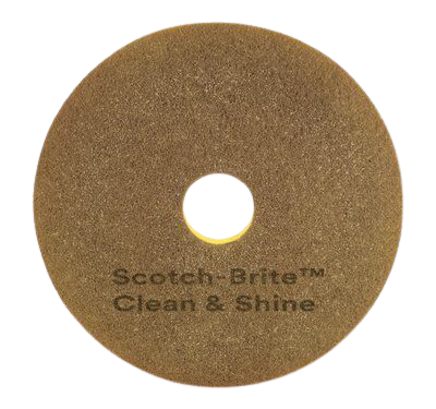 Disco Scotch-Brite CLEAN & SHINE PAD 19" (Limpieza y abrillantado)