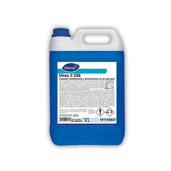 VIREX II 256 4x5L DETERGENTE Y DESODORIZANTE EN UN SOLO PASO – Siltecsa